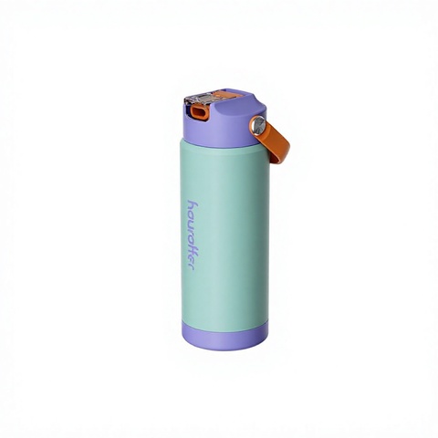Bottle with Silicone Spout Pop-Up Lid