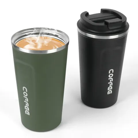 380/510 ml Leak-Proof Stainless Steel Café Mug