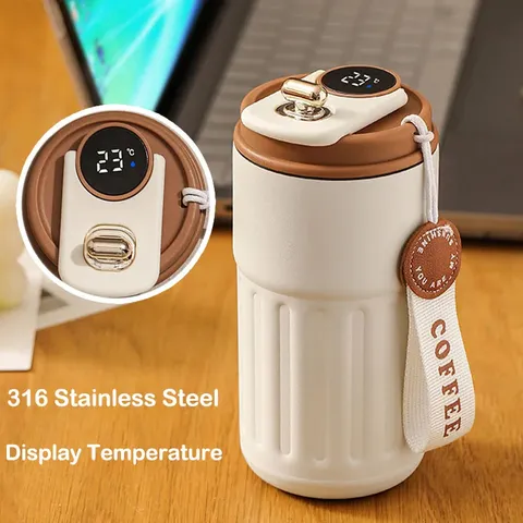 450 ml 316 Stainless Steel Smart-Display Thermos
